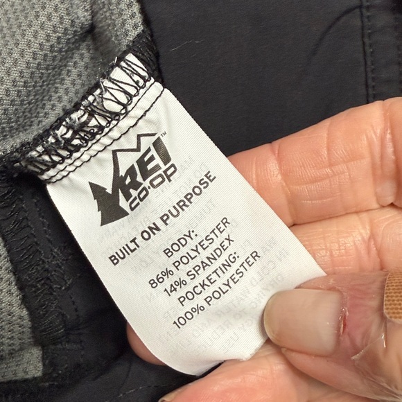 REI Co op Men's Black drawstring pants Joggers lounge hiking Comfortable EUC L - Picture 6 of 7